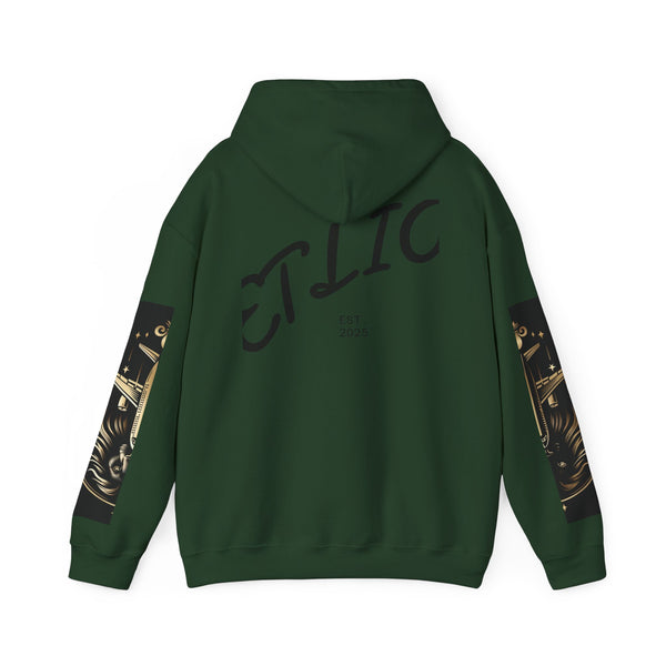 Manifest by JetLion Racer Hoodie:  Unisex Luxury Streetwear x Gift for Him x JetLion Signature Drop