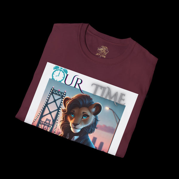 Duperfans by JetLion presents Ambassadress | Our Time. Our Way. Tee, Trendsetter Tee, Unisex Softstyle Tee, Animated Style Shirt, Perfect Gift for Kids & Teens