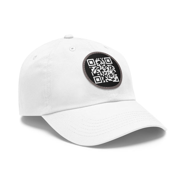 Cipher by JetLion – QR Patch Dad Hat for Silent Impact & Coded Presence Perfect for Casual Outfits, Gifts, Summer, Outdoor Adventures, Unique Accessories