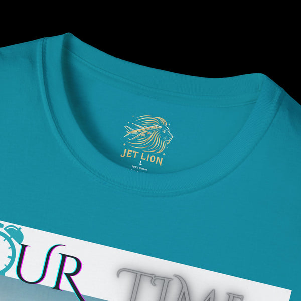Duperfans by JetLion presents Ambassadress | Our Time. Our Way. Tee, Trendsetter Tee, Unisex Softstyle Tee, Animated Style Shirt, Perfect Gift for Kids & Teens