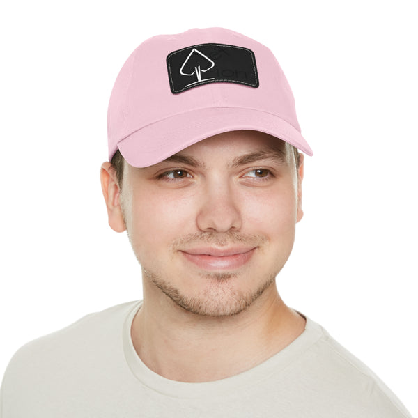 Reflection by JetLion – Premium Dad Hat with JetLionApp Spade Logo Patch | Clean, Minimal, Intentional