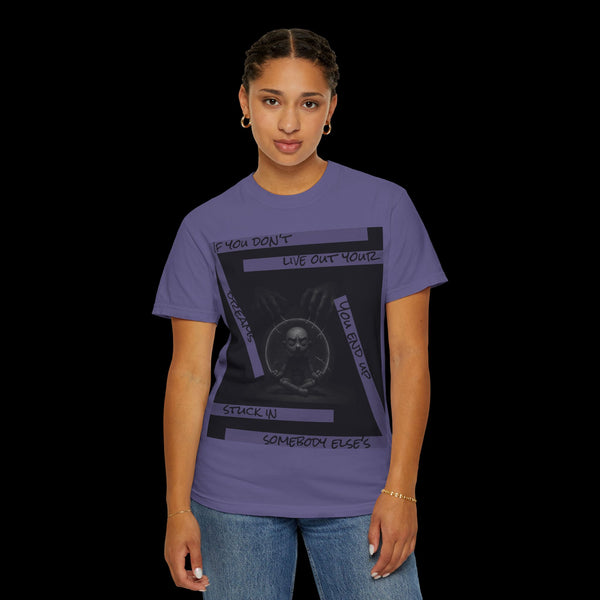 Phrazorblade by JetLion presents Detach | Inspirational Graphic Tee, Motivational T-Shirt, Unisex Casual Wear, Gift for Dreamers, Everyday Comfort, Unique Statement Shirt