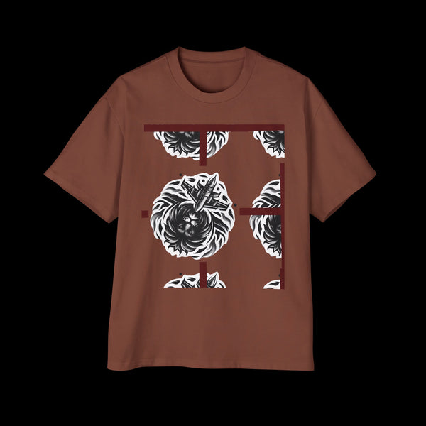 Resolute by JetLion – Statement Graphic Tee | Unshaken. Unmoved. Unapologetic. | Stylish Men's Oversized Tee, Graphic Tee, Casual Wear, Comfortable Shirt, Streetwear Fashion, Gift for Him