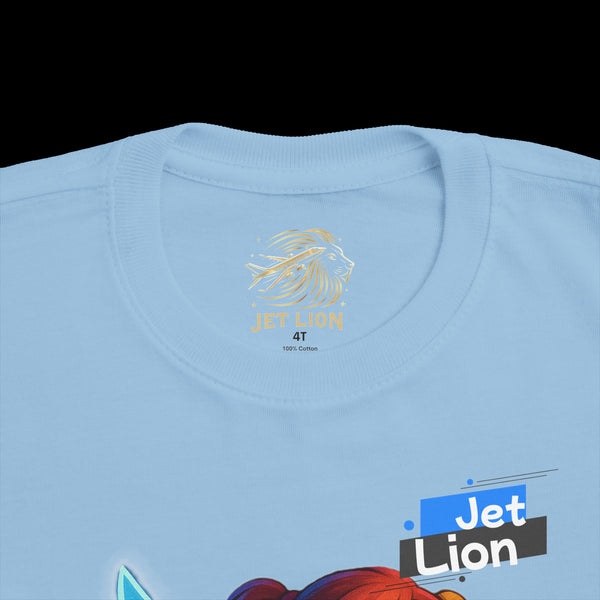Imagine Toddler Tee by JetLion | For the Brave & Becoming: Fun Cartoon Design for Kids, Perfect Gift for Birthdays, Playdates, or Family Outings, Boy's Shirt, Toddler