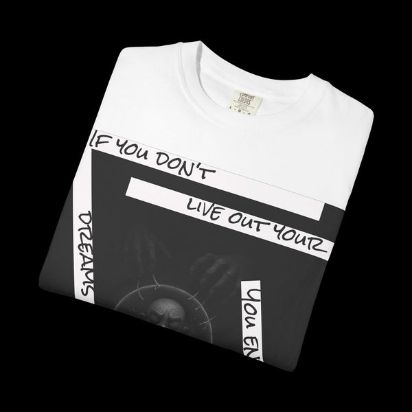 Phrazorblade by JetLion presents Detach | Inspirational Graphic Tee, Motivational T-Shirt, Unisex Casual Wear, Gift for Dreamers, Everyday Comfort, Unique Statement Shirt
