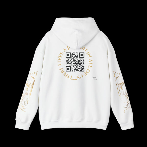 Manifest by JetLion Streak Hoodie:  Unisex Luxury Streetwear x Gift for Him x JetLion Signature Drop