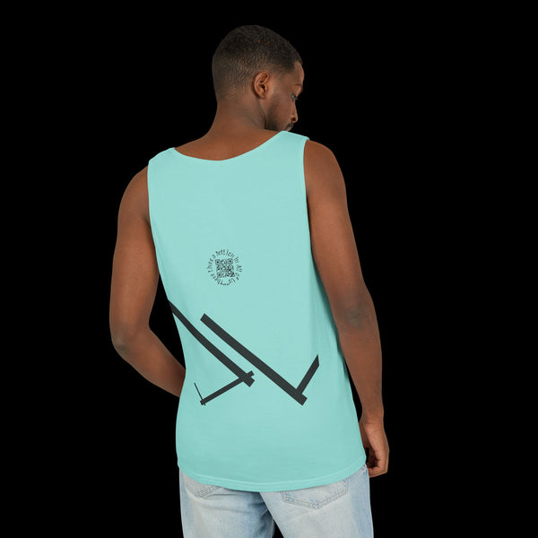Phrazorblade by JetLion presents OnGuard – Emotional Armor Tank for the Bold and Reserved | Summer Wear, Gift for Him/Her, Casual Layering, Animal Lovers