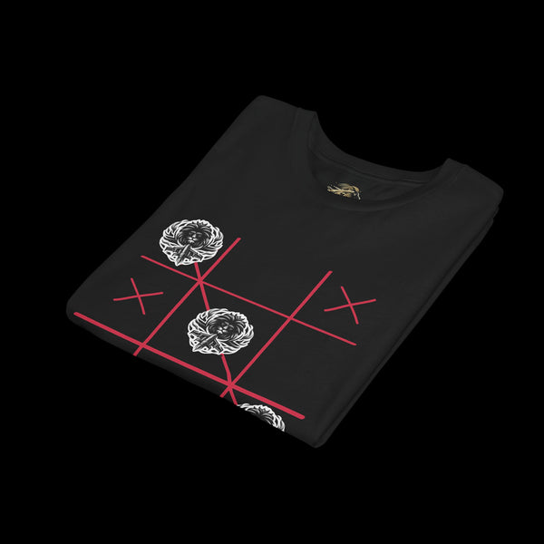 Checkmate by JetLion "Tic-Tac-Toe" Edition– Youth Statement Tee For the Ones Who Move Different | Playful Youth Tee, Fun Cotton T-Shirt, Casual Summer Wear, Kids Game Shirt, Unique Gift for Boys and Girls