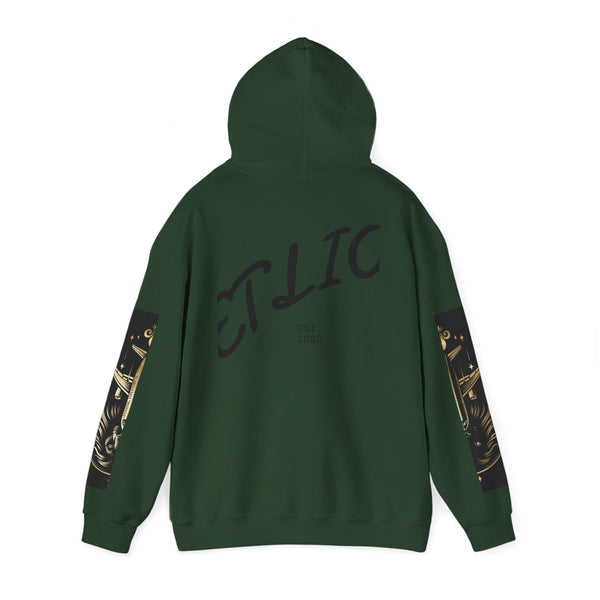 Manifest by JetLion Racer Hoodie:  Unisex Luxury Streetwear x Gift for Him x JetLion Signature Drop