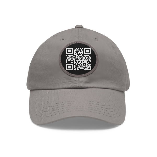 Cipher by JetLion – QR Patch Dad Hat for Silent Impact & Coded Presence Perfect for Casual Outfits, Gifts, Summer, Outdoor Adventures, Unique Accessories