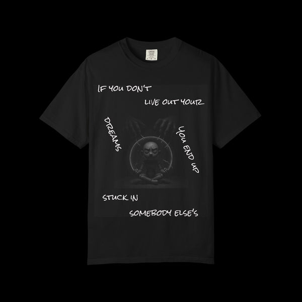 Phrazorblade by JetLion presents Detach | Inspirational Graphic Tee, Motivational T-Shirt, Unisex Casual Wear, Gift for Dreamers, Everyday Comfort, Unique Statement Shirt