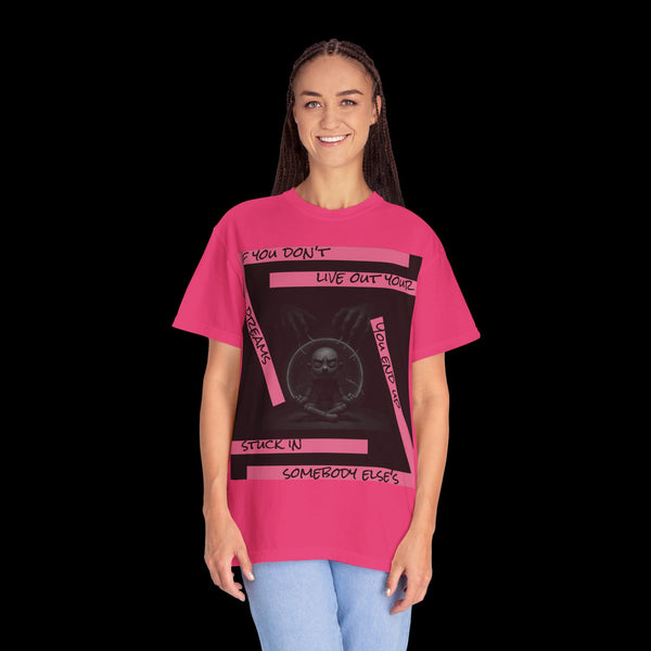 Phrazorblade by JetLion presents Detach | Inspirational Graphic Tee, Motivational T-Shirt, Unisex Casual Wear, Gift for Dreamers, Everyday Comfort, Unique Statement Shirt