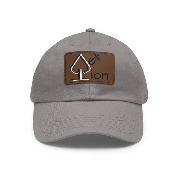 Reflection by JetLion – Premium Dad Hat with JetLionApp Spade Logo Patch | Clean, Minimal, Intentional