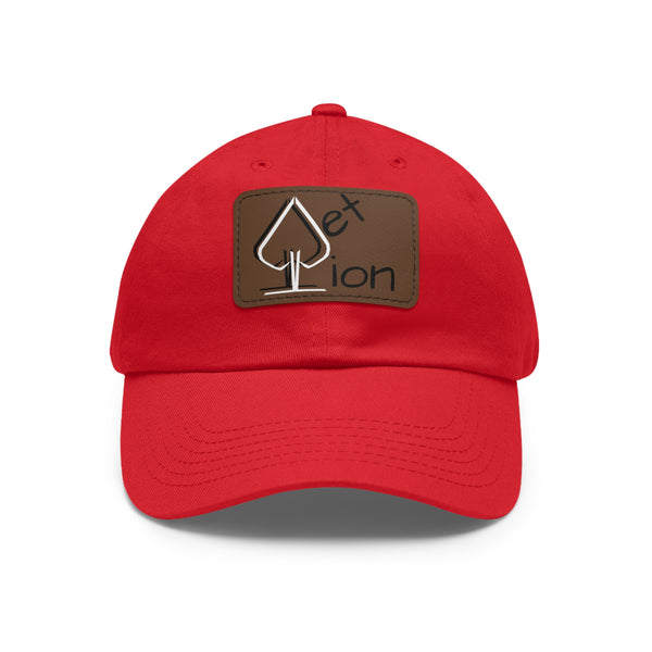 Reflection by JetLion – Premium Dad Hat with JetLionApp Spade Logo Patch | Clean, Minimal, Intentional