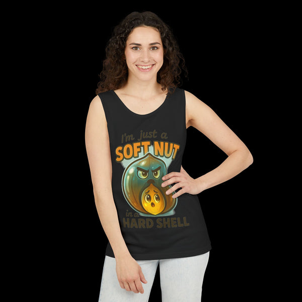 Phrazorblade by JetLion presents OnGuard – Emotional Armor Tank for the Bold and Reserved | Summer Wear, Gift for Him/Her, Casual Layering, Animal Lovers