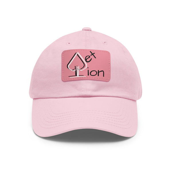Reflection by JetLion – Premium Dad Hat with JetLionApp Spade Logo Patch | Clean, Minimal, Intentional