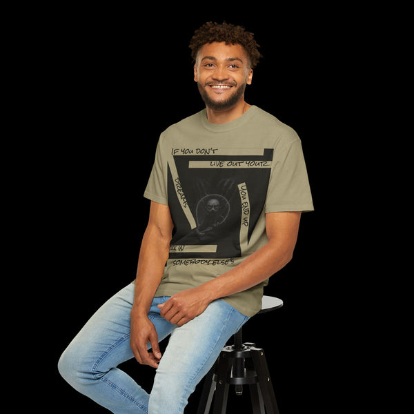 Phrazorblade by JetLion presents Detach | Inspirational Graphic Tee, Motivational T-Shirt, Unisex Casual Wear, Gift for Dreamers, Everyday Comfort, Unique Statement Shirt