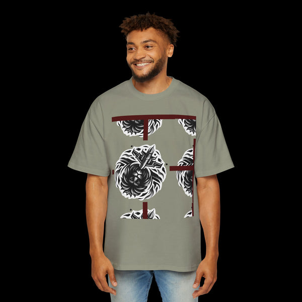 Resolute by JetLion – Statement Graphic Tee | Unshaken. Unmoved. Unapologetic. | Stylish Men's Oversized Tee, Graphic Tee, Casual Wear, Comfortable Shirt, Streetwear Fashion, Gift for Him