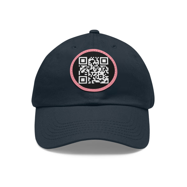 Cipher by JetLion – QR Patch Dad Hat for Silent Impact & Coded Presence Perfect for Casual Outfits, Gifts, Summer, Outdoor Adventures, Unique Accessories