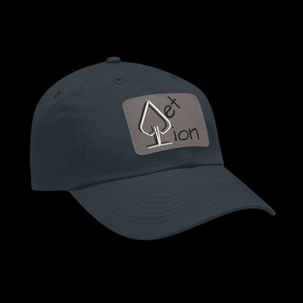 Reflection by JetLion – Premium Dad Hat with JetLionApp Spade Logo Patch | Clean, Minimal, Intentional