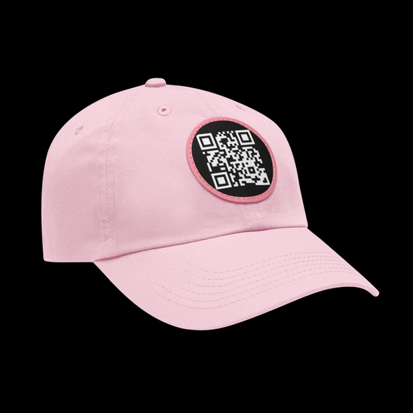 Cipher by JetLion – QR Patch Dad Hat for Silent Impact & Coded Presence Perfect for Casual Outfits, Gifts, Summer, Outdoor Adventures, Unique Accessories