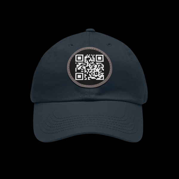 Cipher by JetLion – QR Patch Dad Hat for Silent Impact & Coded Presence Perfect for Casual Outfits, Gifts, Summer, Outdoor Adventures, Unique Accessories