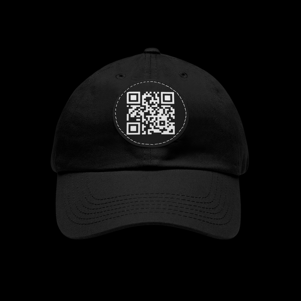 Cipher by JetLion – QR Patch Dad Hat for Silent Impact & Coded Presence Perfect for Casual Outfits, Gifts, Summer, Outdoor Adventures, Unique Accessories