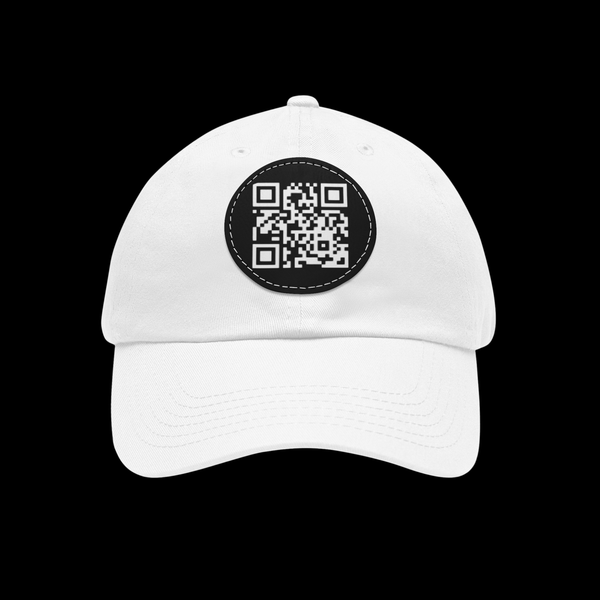 Cipher by JetLion – QR Patch Dad Hat for Silent Impact & Coded Presence Perfect for Casual Outfits, Gifts, Summer, Outdoor Adventures, Unique Accessories