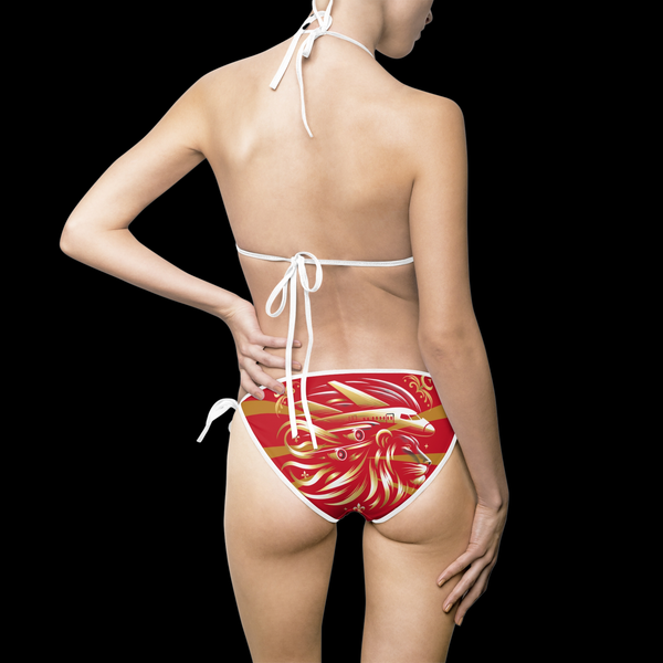 Red Bikini Top – Illuminate by JetLion