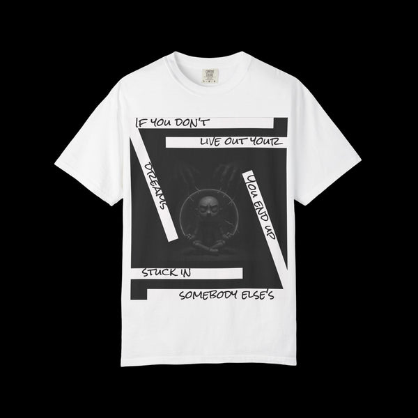 Phrazorblade by JetLion presents Detach | Inspirational Graphic Tee, Motivational T-Shirt, Unisex Casual Wear, Gift for Dreamers, Everyday Comfort, Unique Statement Shirt