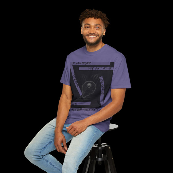 Phrazorblade by JetLion presents Detach | Inspirational Graphic Tee, Motivational T-Shirt, Unisex Casual Wear, Gift for Dreamers, Everyday Comfort, Unique Statement Shirt