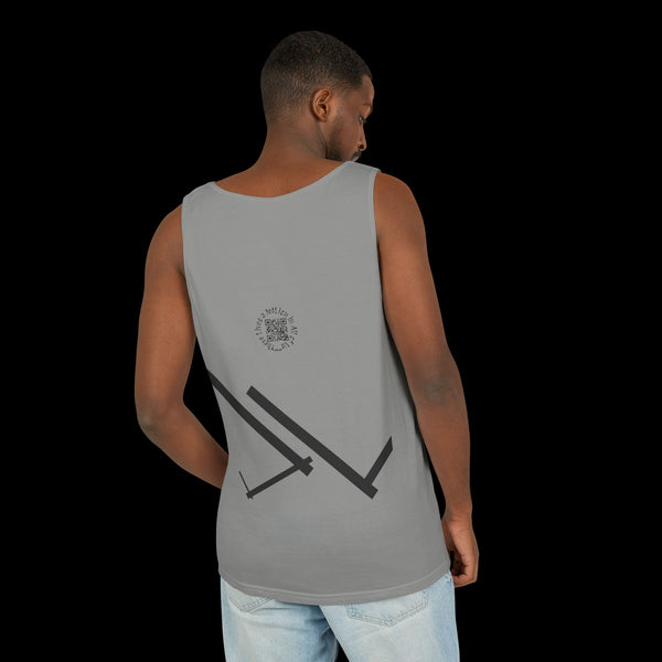 Phrazorblade by JetLion presents OnGuard – Emotional Armor Tank for the Bold and Reserved | Summer Wear, Gift for Him/Her, Casual Layering, Animal Lovers