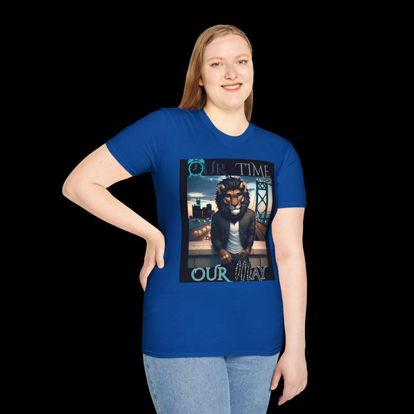 Duperfan by JetLion presents "Ambassador" - Urban Art Tee, Unisex Shirt, Casual Wear, Gift for Animal Lovers, Streetwear Fashion