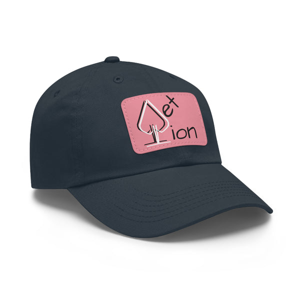Reflection by JetLion – Premium Dad Hat with JetLionApp Spade Logo Patch | Clean, Minimal, Intentional