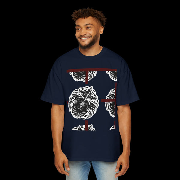 Resolute by JetLion – Statement Graphic Tee | Unshaken. Unmoved. Unapologetic. | Stylish Men's Oversized Tee, Graphic Tee, Casual Wear, Comfortable Shirt, Streetwear Fashion, Gift for Him