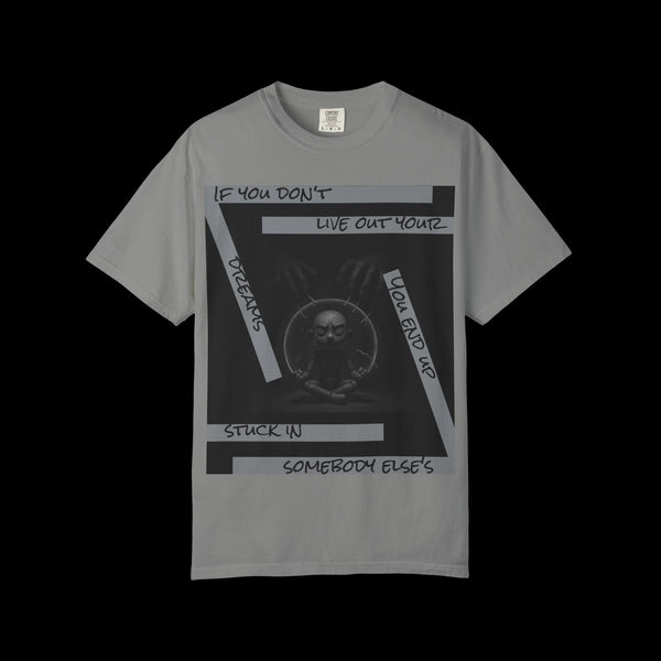 Phrazorblade by JetLion presents Detach | Inspirational Graphic Tee, Motivational T-Shirt, Unisex Casual Wear, Gift for Dreamers, Everyday Comfort, Unique Statement Shirt