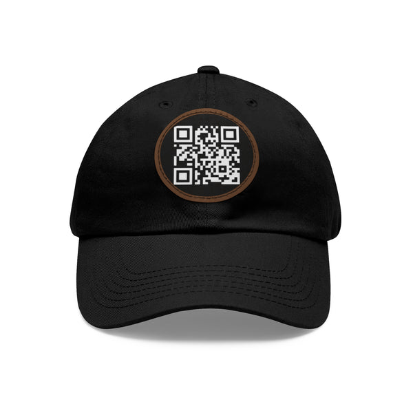 Cipher by JetLion – QR Patch Dad Hat for Silent Impact & Coded Presence Perfect for Casual Outfits, Gifts, Summer, Outdoor Adventures, Unique Accessories