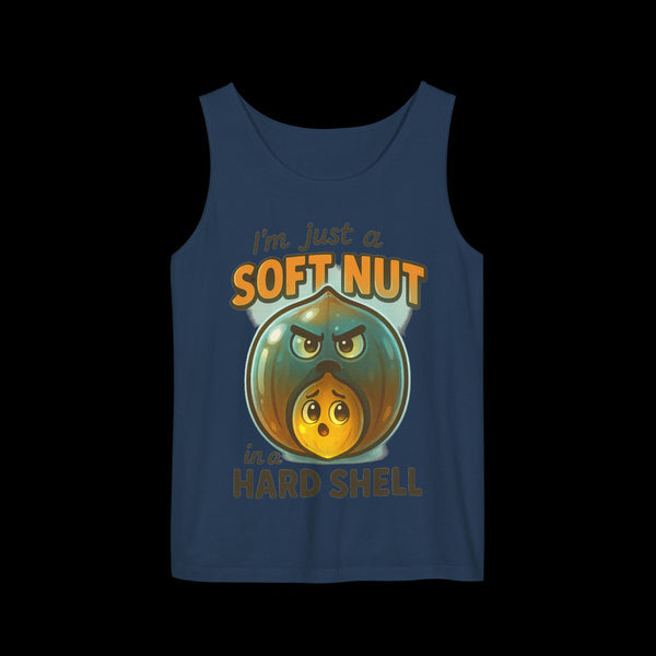 Phrazorblade by JetLion presents OnGuard – Emotional Armor Tank for the Bold and Reserved | Summer Wear, Gift for Him/Her, Casual Layering, Animal Lovers