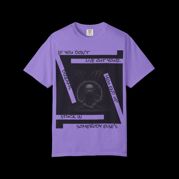 Phrazorblade by JetLion presents Detach | Inspirational Graphic Tee, Motivational T-Shirt, Unisex Casual Wear, Gift for Dreamers, Everyday Comfort, Unique Statement Shirt