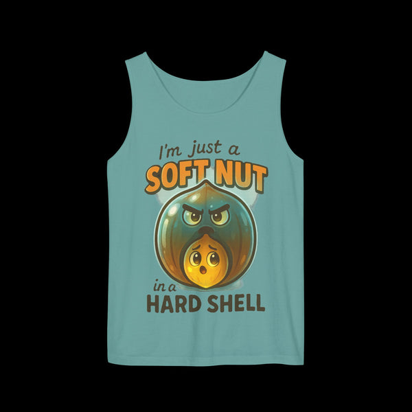 Phrazorblade by JetLion presents OnGuard – Emotional Armor Tank for the Bold and Reserved | Summer Wear, Gift for Him/Her, Casual Layering, Animal Lovers