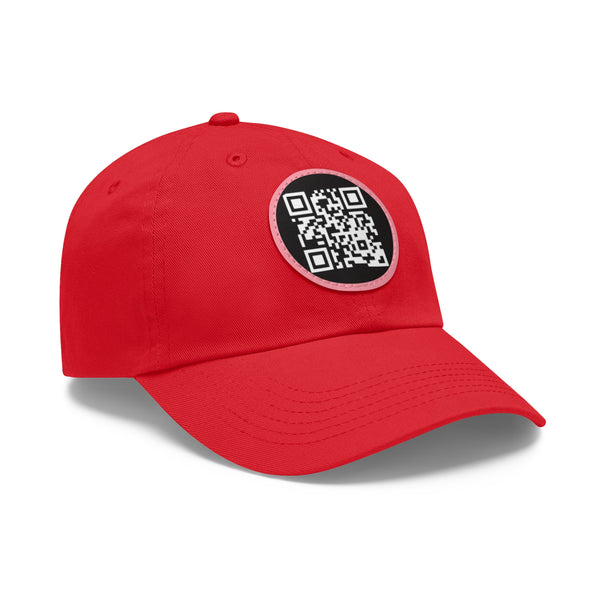 Cipher by JetLion – QR Patch Dad Hat for Silent Impact & Coded Presence Perfect for Casual Outfits, Gifts, Summer, Outdoor Adventures, Unique Accessories