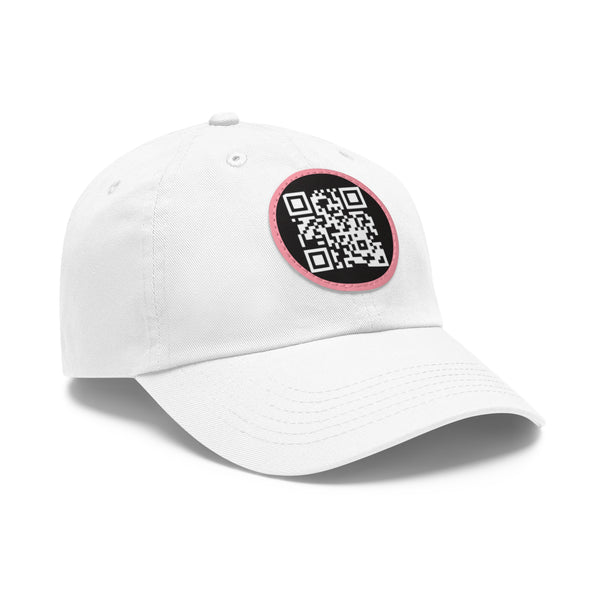 Cipher by JetLion – QR Patch Dad Hat for Silent Impact & Coded Presence Perfect for Casual Outfits, Gifts, Summer, Outdoor Adventures, Unique Accessories