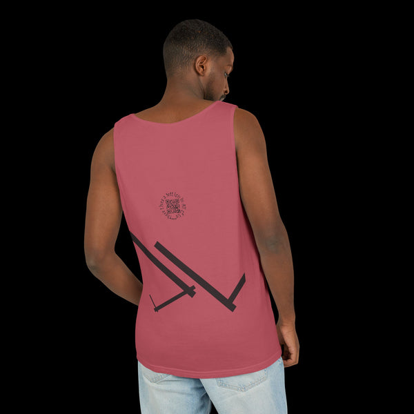 Phrazorblade by JetLion presents OnGuard – Emotional Armor Tank for the Bold and Reserved | Summer Wear, Gift for Him/Her, Casual Layering, Animal Lovers