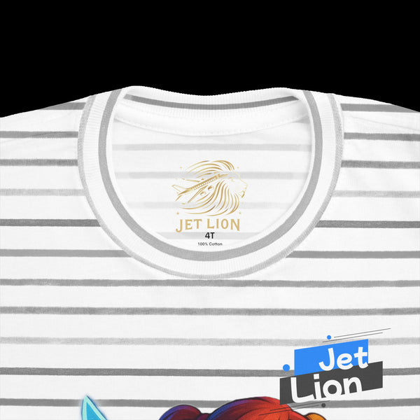 Imagine Toddler Tee by JetLion | For the Brave & Becoming: Fun Cartoon Design for Kids, Perfect Gift for Birthdays, Playdates, or Family Outings, Boy's Shirt, Toddler