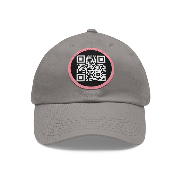 Cipher by JetLion – QR Patch Dad Hat for Silent Impact & Coded Presence Perfect for Casual Outfits, Gifts, Summer, Outdoor Adventures, Unique Accessories