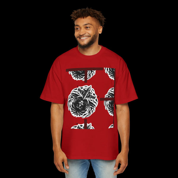 Resolute by JetLion – Statement Graphic Tee | Unshaken. Unmoved. Unapologetic. | Stylish Men's Oversized Tee, Graphic Tee, Casual Wear, Comfortable Shirt, Streetwear Fashion, Gift for Him