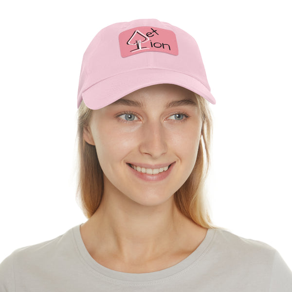 Reflection by JetLion – Premium Dad Hat with JetLionApp Spade Logo Patch | Clean, Minimal, Intentional
