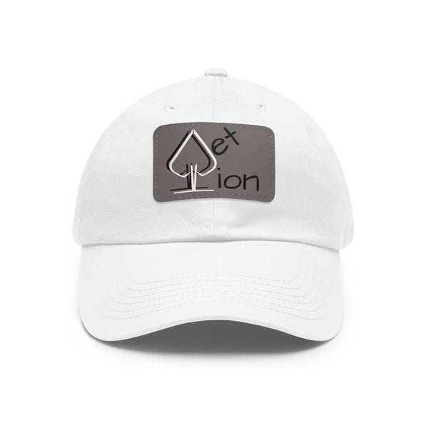 Reflection by JetLion – Premium Dad Hat with JetLionApp Spade Logo Patch | Clean, Minimal, Intentional
