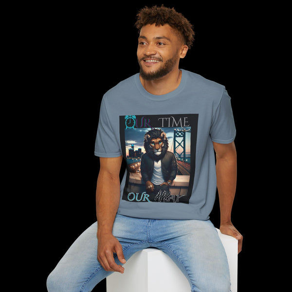 Duperfan by JetLion presents "Ambassador" - Urban Art Tee, Unisex Shirt, Casual Wear, Gift for Animal Lovers, Streetwear Fashion