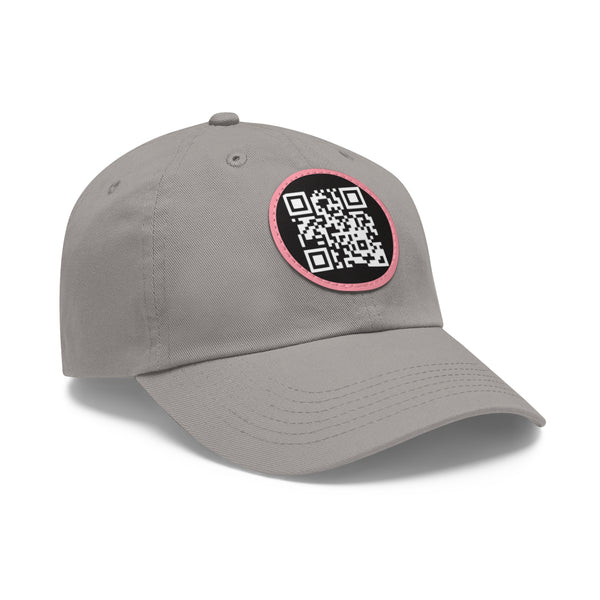 Cipher by JetLion – QR Patch Dad Hat for Silent Impact & Coded Presence Perfect for Casual Outfits, Gifts, Summer, Outdoor Adventures, Unique Accessories